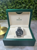 Rolex Daytona Black Ceramic Bezel Steel Automatic Chronograph Watch 116500LN