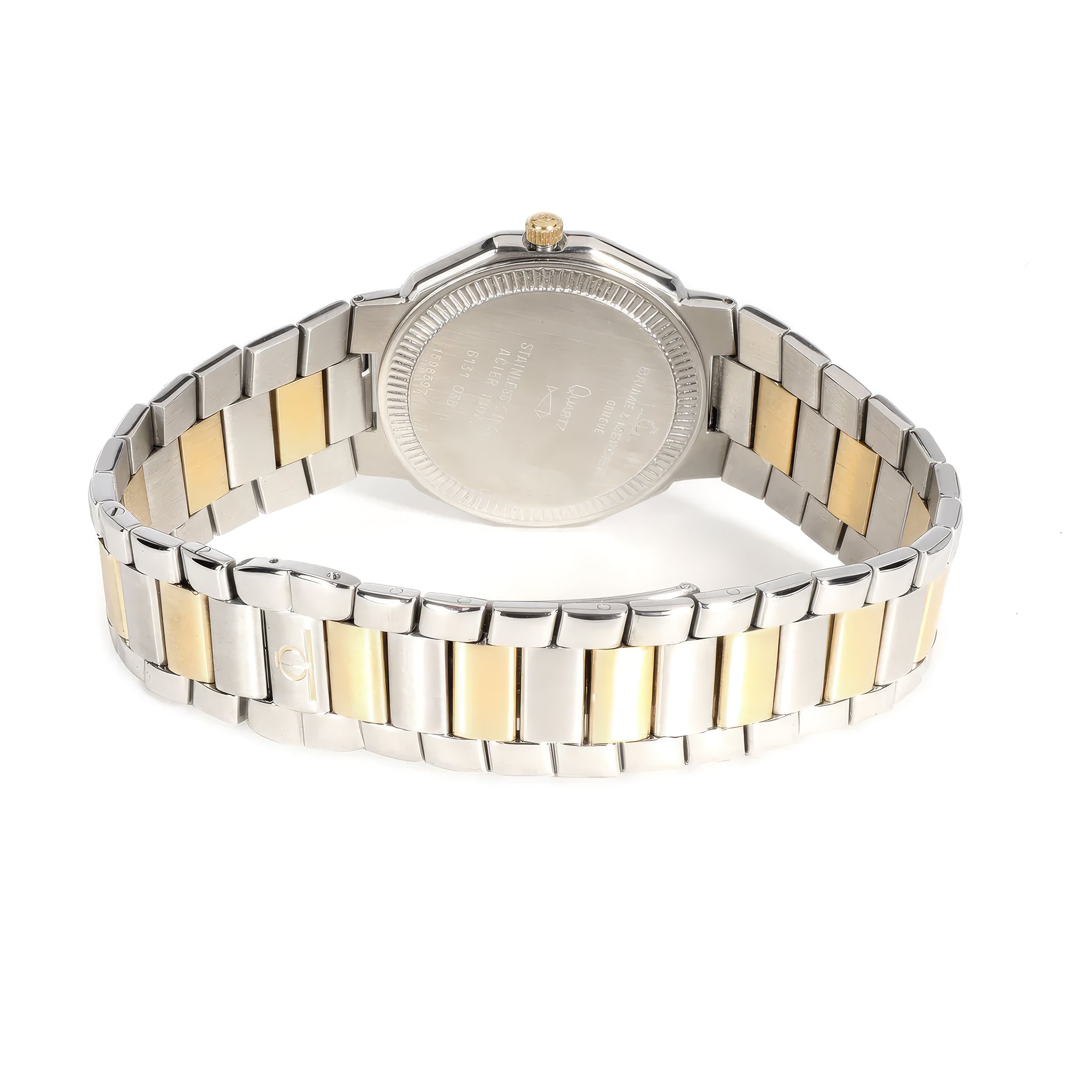 Baume & Mercier Riviera Two Tone Gold/Stainless Steel Watch 6131.038