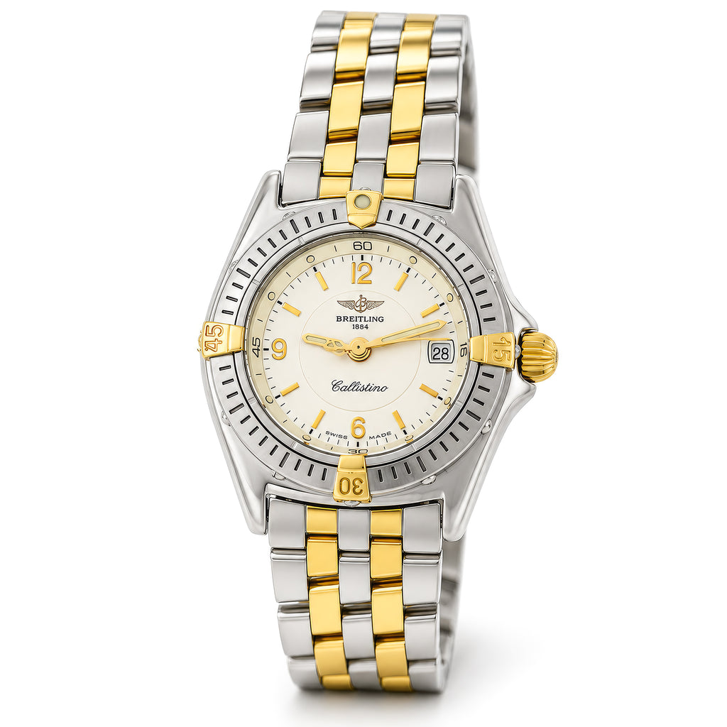 Breitling Callistino Two Tone 18k Gold/Steel