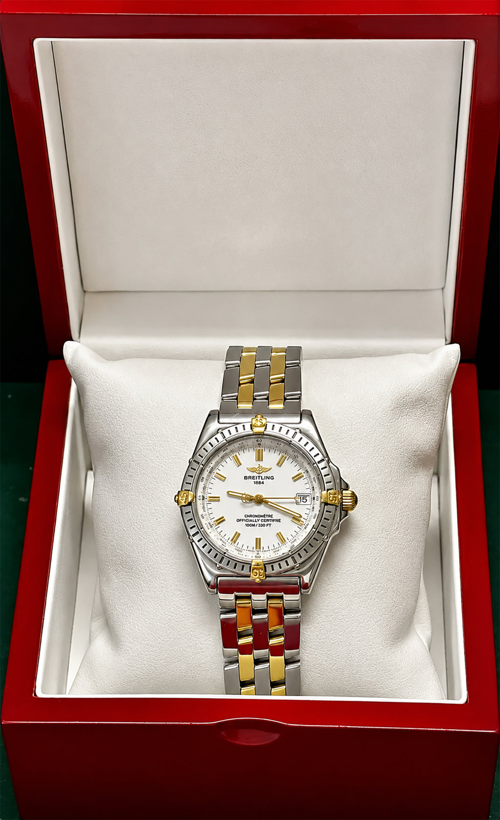 Breitling Callistino Two Tone 18k Gold/Steel