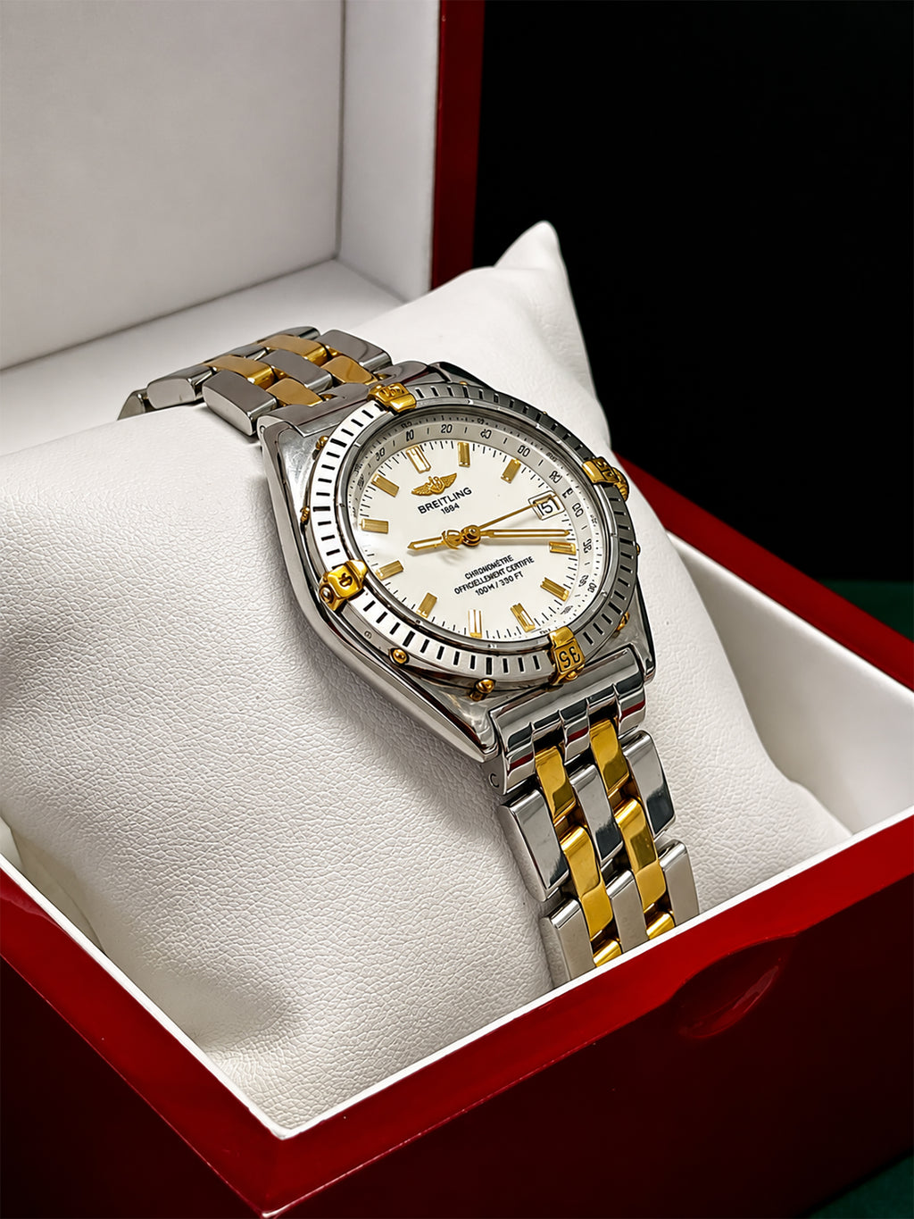 Breitling Callistino Two Tone 18k Gold/Steel