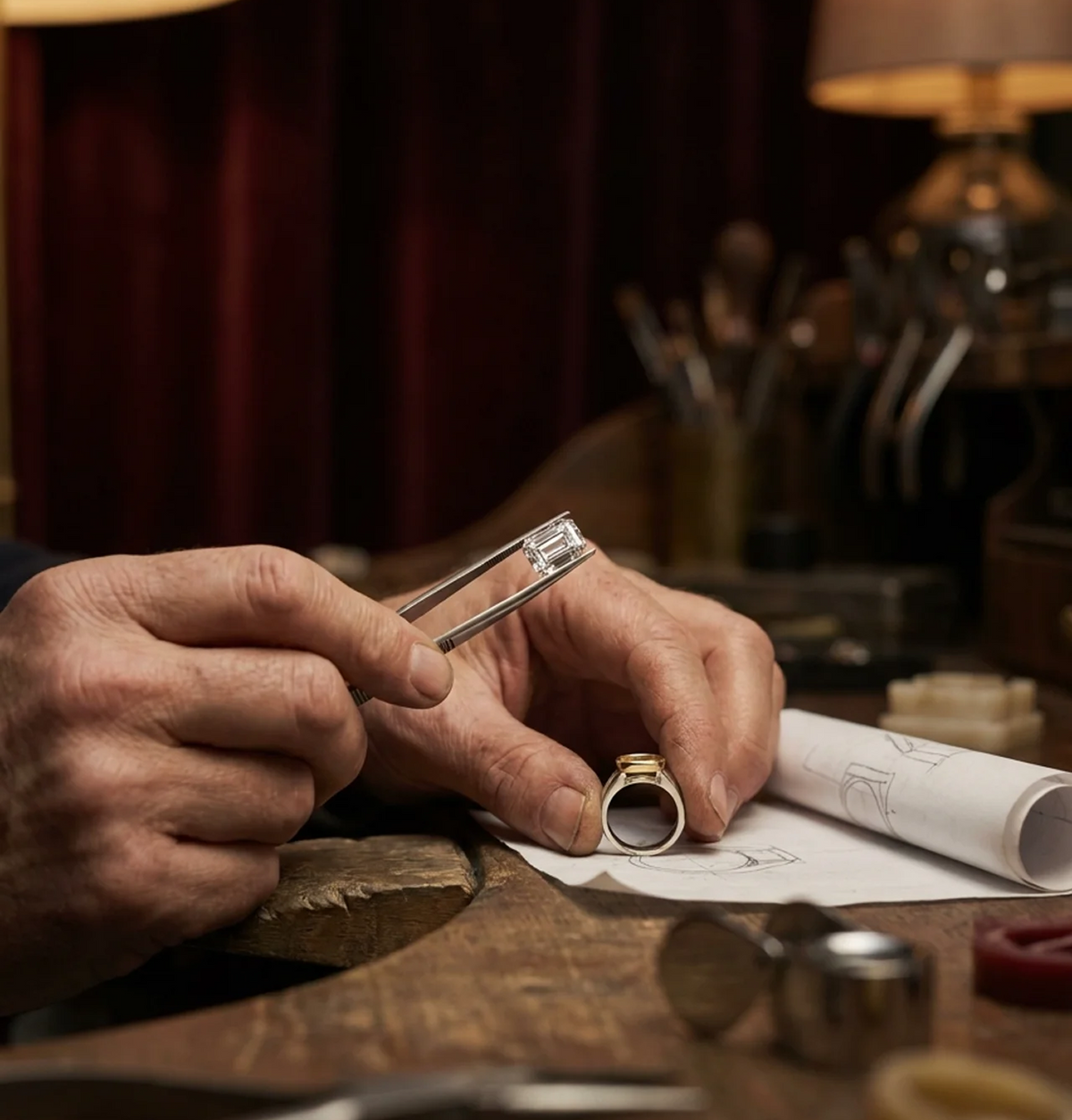 Your ring starts with a conversation, not a catalog.