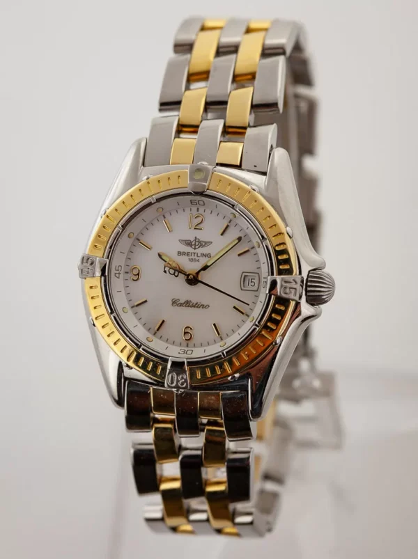 Breitling Callistino Two Tone 18k Gold/Steel - Image 2