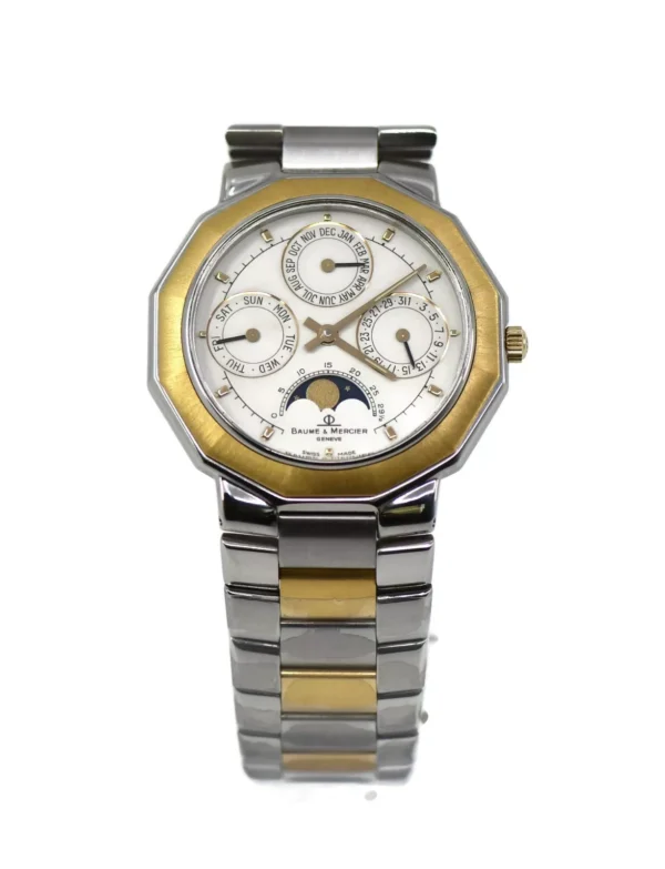 Baume & Mercier Riviera Two Tone Gold/Stainless Steel Watch 6131.038 - Image 3